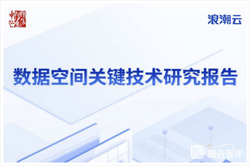 浪潮云：数据空间关键技术有哪些？数据空间关键技术研究报告（30页）