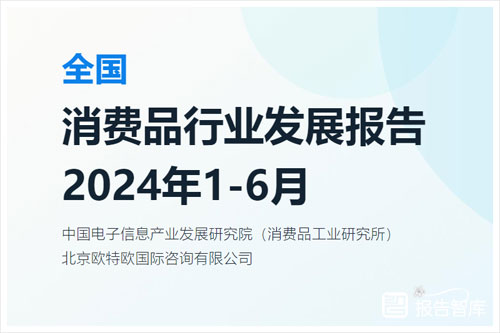 赛迪研究院：2024全国消费品行业市场规模分析，行业趋势报告（76页）