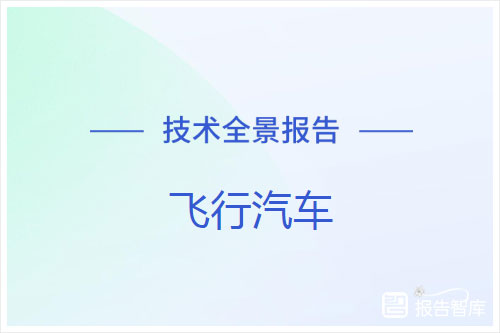 星河智源：2024飞行汽车的发展前景及趋势，飞行汽车技术全景报告（32页）