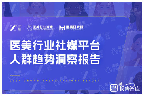 2024年医美行业上中下游市场有哪些，医美行业社媒趋势洞察报告（53页）